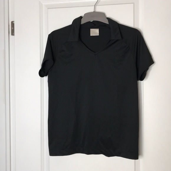Nike Dri-fit Golf shirt Black - Picture 1 of 3